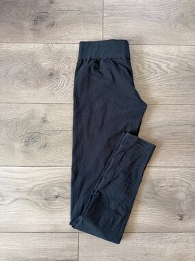 Organic Cotton Black Leggings Size Small